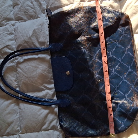 Vintage Auth. Longchamp Tote - Picture 12 of 13